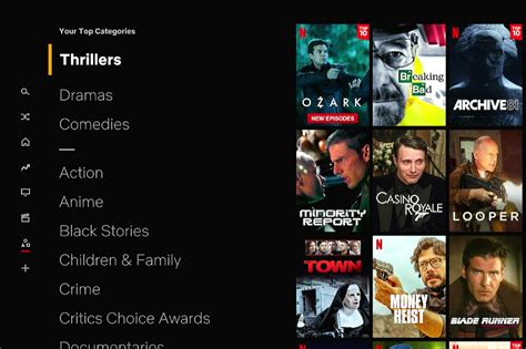 Putlocker movie genres interface